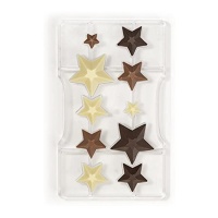 Stampo stelle di cioccolato - Decora - 10 cavità