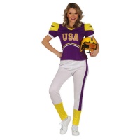 Costume giocatrice football americano da donna