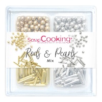 Kit di perle e bastoncini Mix da 66 gr