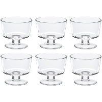 Coppa da 290 ml liscia per gelato - 6 pezzi