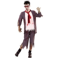 Costume collegiale zombie da uomo