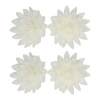 Ostie di fiore di Astro bianco di 5,5 cm - FunCakes - 14 cm