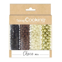 Kit di perle decorative Choco Mix da 48 g