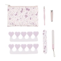 Set di manicure a Fiori - 7 pezzi