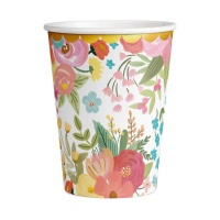 Vasos de flores de 270 ml - 6 Unidades