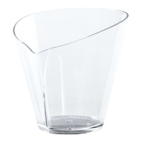 70 ml bicchieri di plastica trasparente a forma di brocca - Dekora - 100 unità