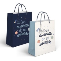 Borsa regalo di 23 x 18 x 10 cm di Sei la stella del mio universo - 1 unità