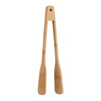 Pinze da cucina in bambù di 30 cm con palette
