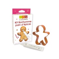 Kit tagliapasta omino pan di zenzero - Scrapcooking