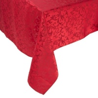 Tovaglia 2,50 x 1,50 m Jacquard rosso