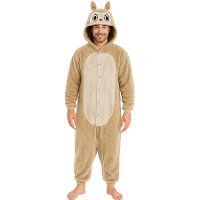 Costume da uomo Labubu marrone