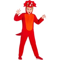 Costume da dinosauro triceratopo per bambini