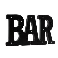 Insegna bar con led 36 x 2 x 21 cm