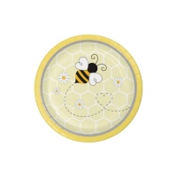 Piatti Baby Bee 17 cm - 8 unità