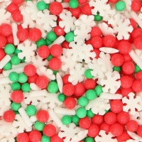 Sprinkles mix Natale da 180 g - FunCakes