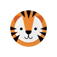 Piatti Tigre 22 cm - 8 unità