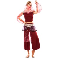 Costume da ballerina araba con velo per donna