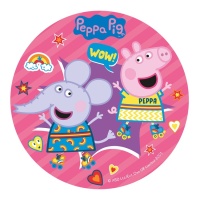 Carta da zucchero Peppa Pig 20 cm