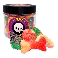 Barattolo con caramelle di Happy Halloween da 100 gr - 1 unità