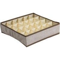 Organizzatore di biancheria intima 30 x 30 x 8 cm - 24 scomparti