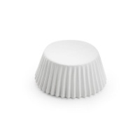 Pirottini mini cupcake bianchi da 4 cm - Sweetkolor - 30 unità