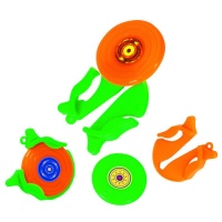 Set di dischi colorati al neon - 3 pezzi.