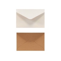Buste di carta da 11,51 x 17,8 cm - 50 unità