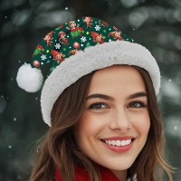 Cappello di Babbo Natale degli Elfi