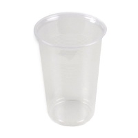 500 ml bicchieri di plastica trasparenti riutilizzabili - 40 pz.