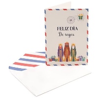 Cartolina di auguri natalizi con i Re Magi - 1 unità