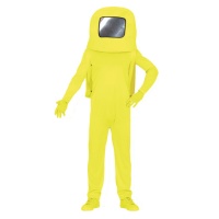 Costume astronauta giallo da adulto