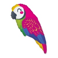 Palloncino a forma di pappagallo 89 x 43 cm - Conver Party