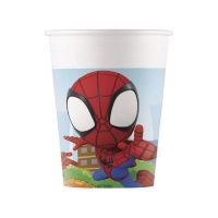 Bicchieri Spidey 200 ml - 8 pezzi