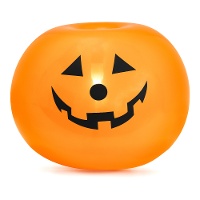 Zucche decorative con luce da 25 cm - 5 pezzi