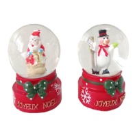 Palla di neve con figura 4,5 x 6,2 cm - 1 pz.