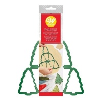 Tagliapasta multipli alberi di Natale 22 x 17,5 cm - Wilton