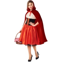 Costume da Cappuccetto Rosso per donna