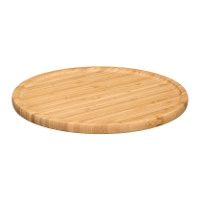 Vassoio rotondo in bambù 30 x 30 cm per antipasti