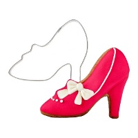 Tagliabiscotti a forma di scarpa con tacco 9 cm - Wilton