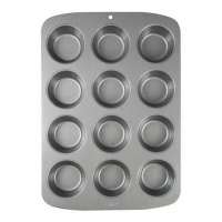 Stampo muffin in alluminio 45 x 26,5 cm - PME - 12 cavità
