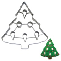 Tagliapasta albero di Natale 19 x 18 cm - Creative Party