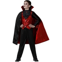 Costume da Conte Vampiro con mantello per bambini