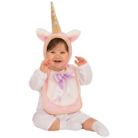 Cappello e bavaglino da unicorno per bambino