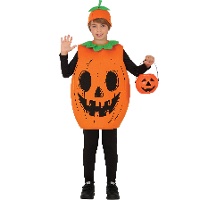 Costume da zucca di Halloween per bambini
