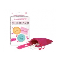 Kit di biscotti messaggio 8 x 1,5 cm - Scrapcooking