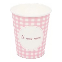 Bicchieri 'È una bambina' - 8 unità