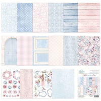 Kit di carta per scrapbooking Elodie assortita - Mintay - 24 fogli