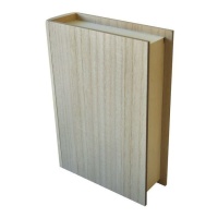 SCATOLA LEGNO PORTA FAZZOLETTI KLEENEX CM 28x14