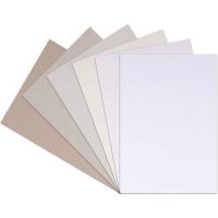 Pack cartoncini lisci natura da 25,4 x 18 cm - Artis decor - 18 unita