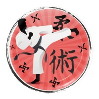 Piatti Karate 22 cm - 8 unità